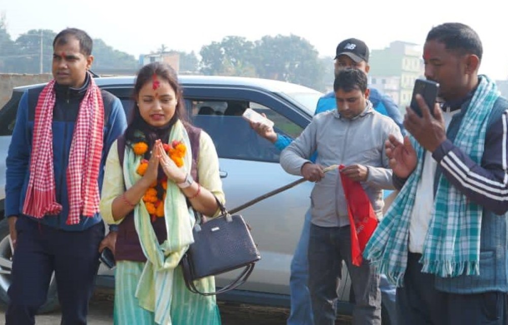 पर्सा–२ मा एमालेको चुनावी आक्रमण तीव्र